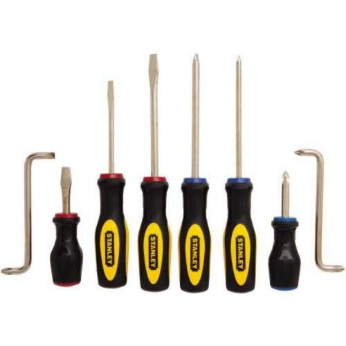 Fluted screwdriver st 8pc 60-081 stanley screwdriver sets 60-081 076174600810 for sale