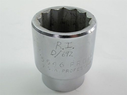 Proto 5546 U.S.A. Professional 1 7/16&#034; Steel Socket