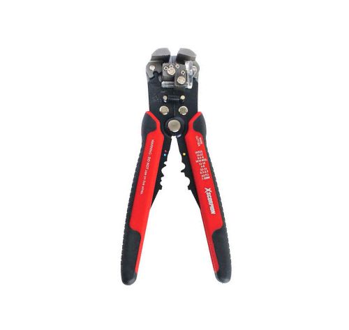 Heavy Duty Quick Wire Crimper, Stripper, Cutter w/Safety Release QWS-108