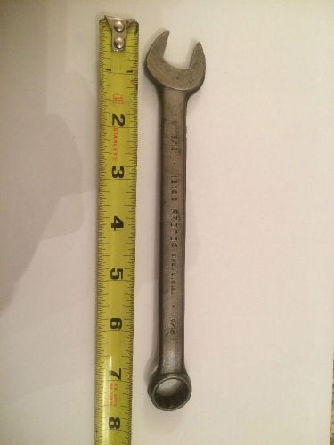 Proto 1218B Combination Wrench 9/16&#034; Made In USA