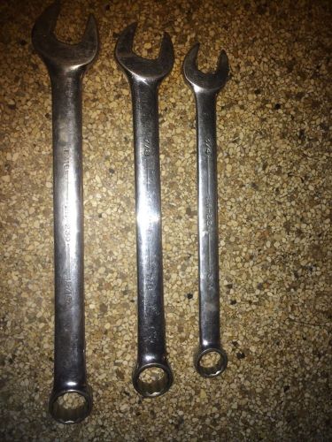 Armstrong 3/4&#034; 7/8&#034; And 15/16&#034; Wrenches MADE IN USA