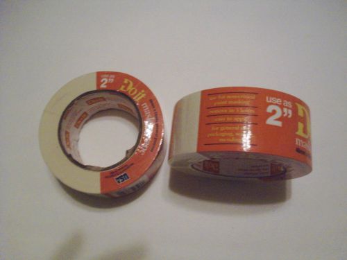 MASKING TAPE LOT OF 2 ROLLS OF 2IN