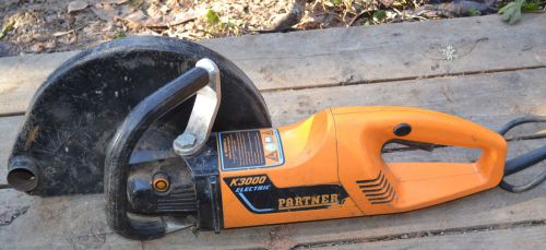 Partner K300 concrete cut off saw 12&#034; Working Electric