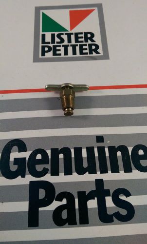 New &amp; Genuine Lister DK Type Carburettor Drain Tap 001-01327 D1327