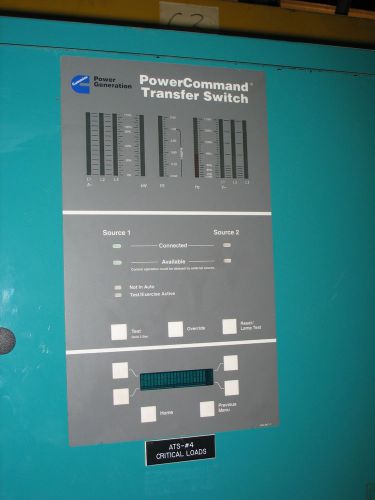 Cummins 400 Amp Power Command Transfer Switch