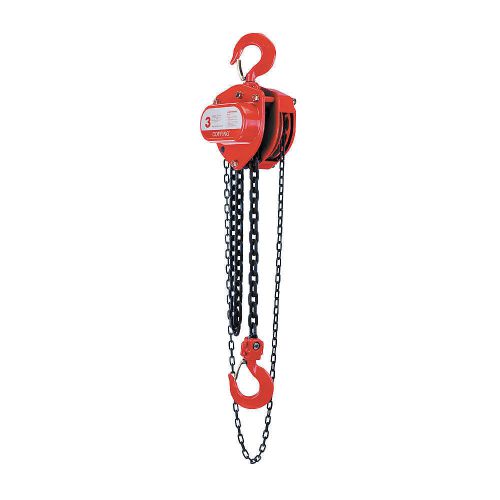Manual chain hoist, 4000 lb., lift 20 ft. 08919w for sale