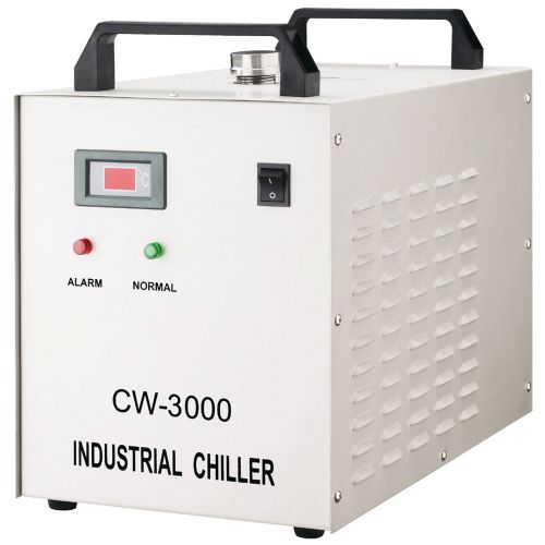 CW-3000H Industrial Water Chiller for 0.8KW / 1.5KW Spindle Cooling, 1P