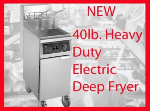 Cecilware efs40 floor model  electric deep fryer  40 lb heavy duty commercial for sale