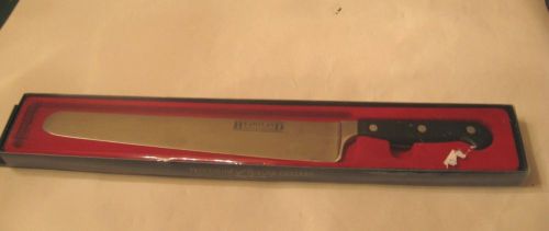 NEW IN BOX HEARTLAND RESTURANT EQUIPMENT FORGED CUTLERY, 11 INCH BEEF SLICER