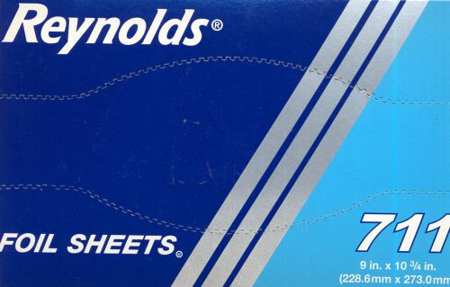 Reynolds - 711 - Metal Foil Wrap Sheet, 9&#034; x 10 3/4&#034; - REY711 FASTEST SHIPPING!