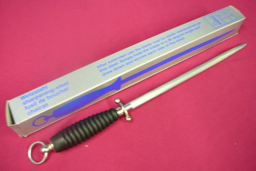 Solingen germany chef knife  sharpener steel 12&#034; round rod new! for sale