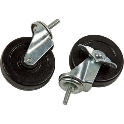 Quantum casters for wire shelf units -4-pk., # nt-5 for sale