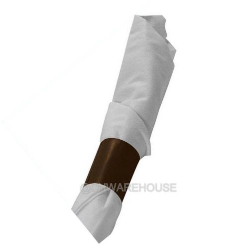 20,000 brown mh paper napkin bands/straps self adhesive 4-1/4&#034; x 1-1/2&#034; for sale