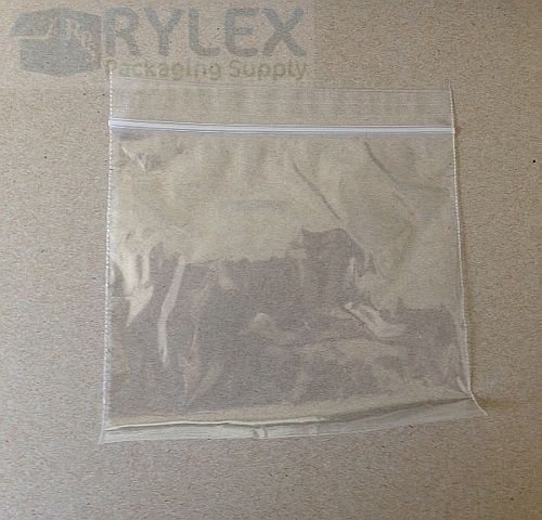 (100) 4 x 4 2 mil ziplock reclosable poly bags for sale