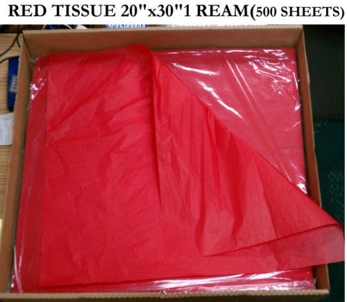 500 SHEETS RED TISSUE PAPER TOP  QUALITY