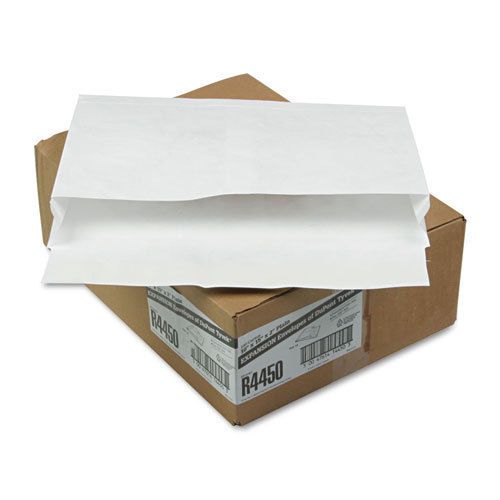 Tyvek Expansion Mailer, 10 x 15 x 2, White, 18lb, 100/Carton