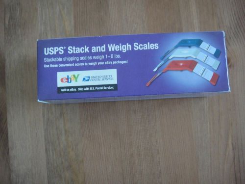 USPS Stack And Weigh Scales Stackable Shipping Scales Weigh 1-6 lbs.