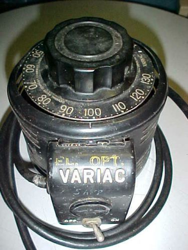 General Radio Variac  115V  5A