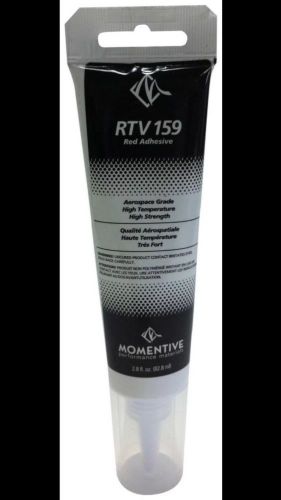 Momentive RTV159 Red One-Part Silicone Adhesive Sealant 2.8 Oz Tube RTV 159
