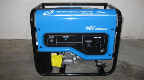 Tsurumi 3000kw generator TPG4-3000 HDX