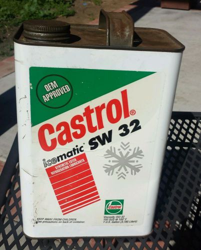 1 GALLON CASTROL ICEMATIC  SW32 SYNTHETIC POLYOL ESTER REFRIGERATION LUBRICANT