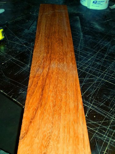 4/4 Padauk Board 24.25 x 3.75 x ~1 in. Wood Lumber (sku:#L-103)