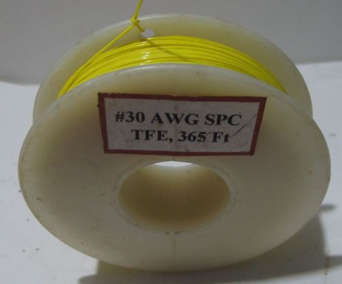 30 AWG Silver plated copper TFE ( Teflon ) wire 365 ft Solid wire wrap FREE SHI