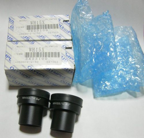 Olympus BX Series eye pieces pair WH15X/14