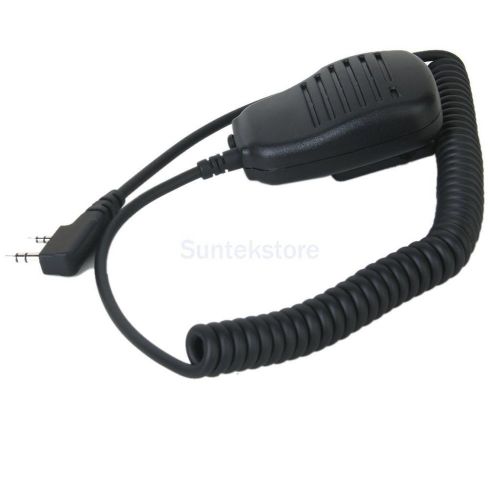 Handheld shoulder mic speaker for kenwood radio walkie talkie th-k2 h-g71 tk260g for sale