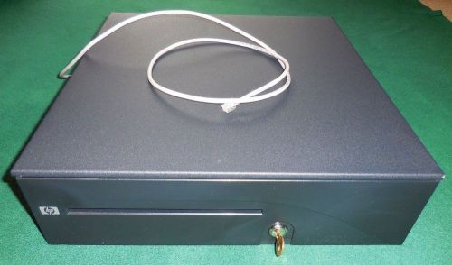 HP POS Heavy Duty Cash Drawer - Point of Sale Cash Drawer - part number EY024AA