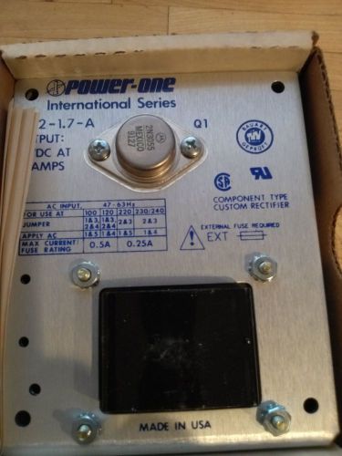 NEW POWER-ONE HB12-1.7-A SERIES  POWER SUPPLY