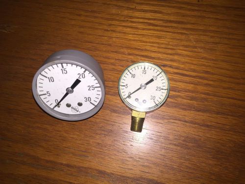 Vintage ashcroft 2x psi pressure gauge for sale