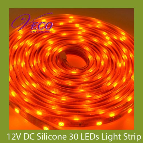 1set x smd 5050 5m 30 leds strip light silicone tube 12v  dc for sale