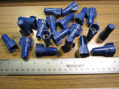 T&amp;B TWIST ON WIRE CONNECTORS BLUE WINGED #14 - 6 AWG COPPER WIRE CABLE FITTINGS