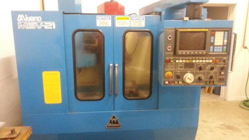 Miyano msv-21 vertical machining center cnc mill for sale