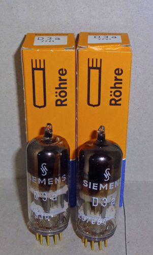 2  tubes Siemens D3a 7721 look new in box  (t564)