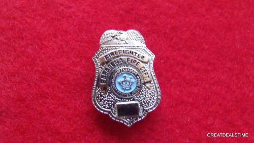 Pasadena ca fire dept badge,firefighter fireman mini metal lapel pin,proud pride for sale
