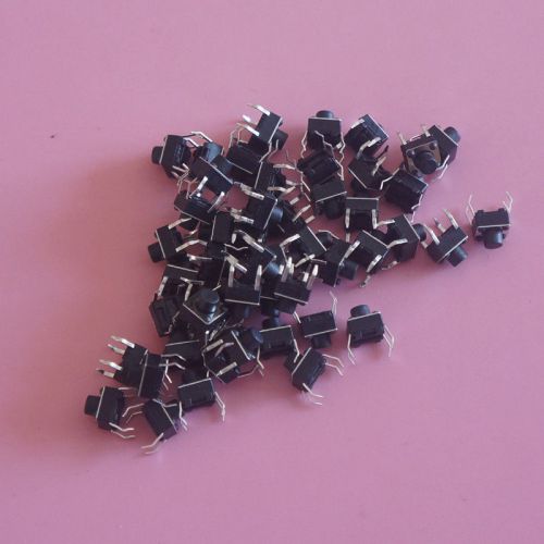 100pcs micro switch push button 6 * 6 * 6 mm for sale