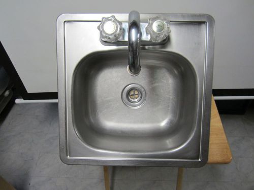 COMMERCIAL STAINLESS STEEL DROP IN  HAND SINK