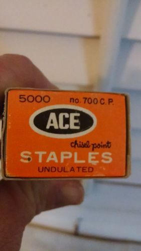 Vintage Box Ace Staples  700 CP or Scout 202  5000 ea