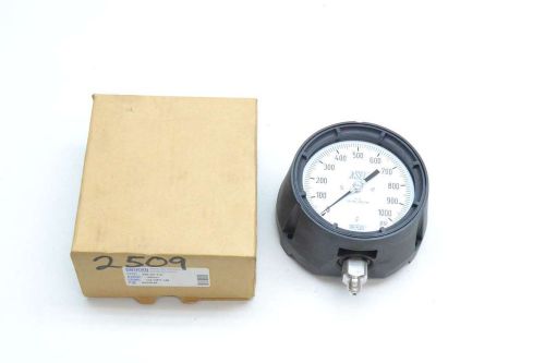 New wika 9834648 232.34 xsel 0-1000psi 4-1/2in 1/4in npt pressure gauge d410142 for sale