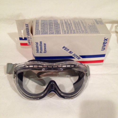 UVEX S3400X FLEX SEAL SAFETY GOGGLES CLEAR XTR LENS NEOPRENE BAND GOGGLES NEW