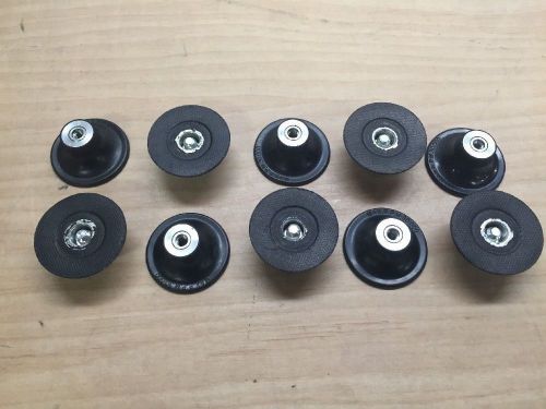 Lot - 10 Rubber Quick Change Pad Holders - Roloc TS or TSM style FREE SHIPPING