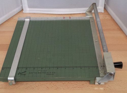 Photo Materials Co Premier 12 X 12 Rotary Drive Paper Trimmer Cutter with Guide