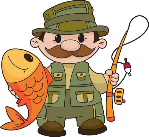 30 Personalized Return Address Fishing Fish Buy 3 get 1 free (ff16)