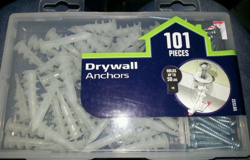Hillman drywall anchors 101 pieces