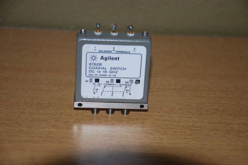 AGILENT 8762B COAXIAL SWITCH DC TO 18 GHZ (P-A8-37)