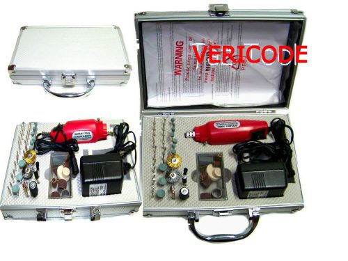 New 12v mini die grinder 16,000 rpm grind ac powered drill tool diamond 56pc set for sale