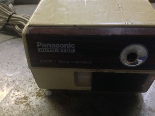 Classic Vintage Panasonic Auto Stop KP-110 Pencil Sharpener