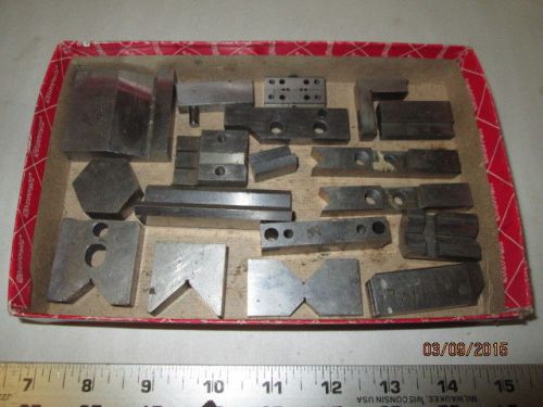 MACHINIST TOOLS LATHE MILL Lot of Micro Set Up Hold Down Blocks for Sherline